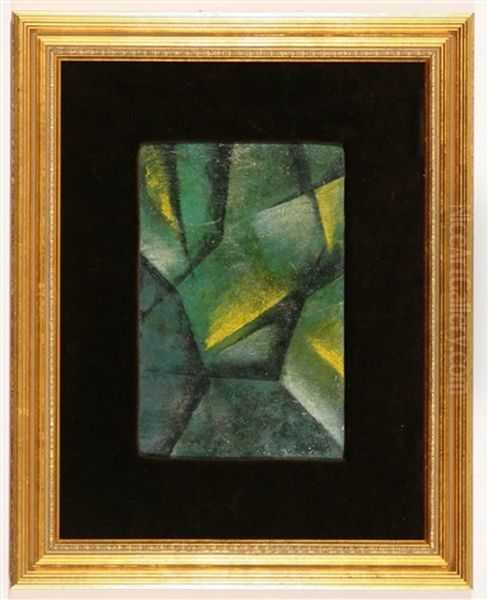 Green And Yellow Composition - view 1