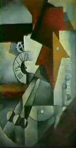 Die Uhr by Lyubov Popova