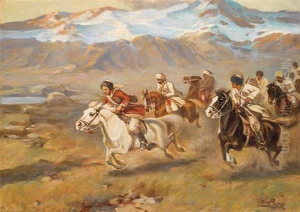 Cavaliers Du Caucase Caucasian Horsemen - view 1