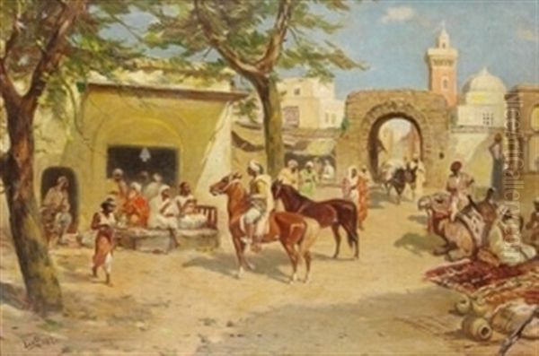 Orientalische Dorfszene - view 1