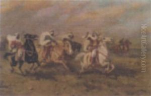 Orientalische Reitergruppe