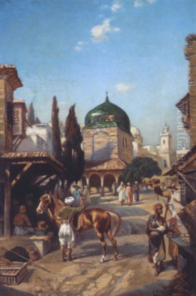 Rue Animee A Tunis - view 1