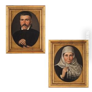 Family Portrait (jinga Family From Sacele) (pair) by Misu Popp