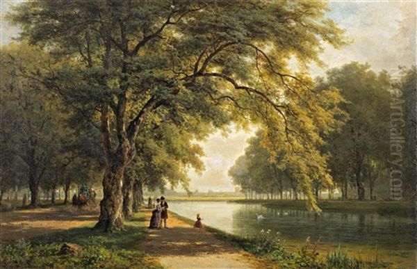 Sonntagsspaziergang Im Nymphenburger Schlosspark In Munchen - view 1