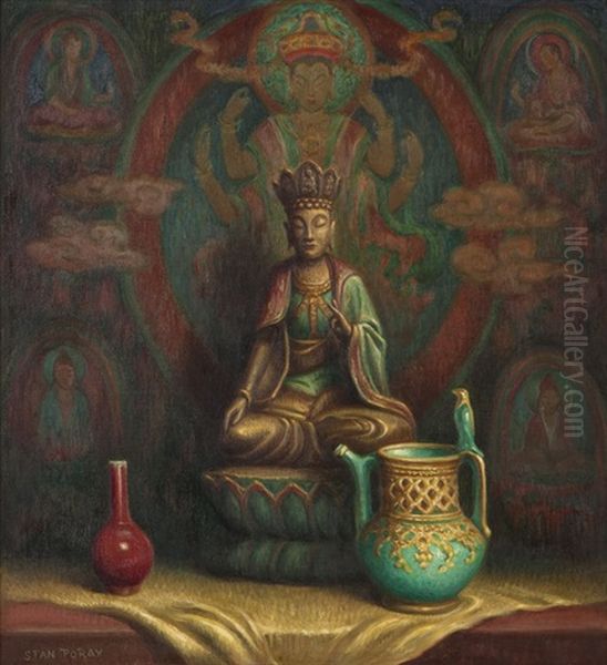 Preaching Buddha #10 And Buda Predicando - view 1