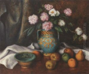 The Turquoise Vase by Stanilaus Poray