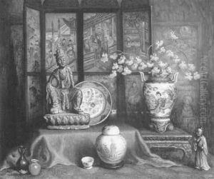 Chinese Still Life by Stanilaus Poray