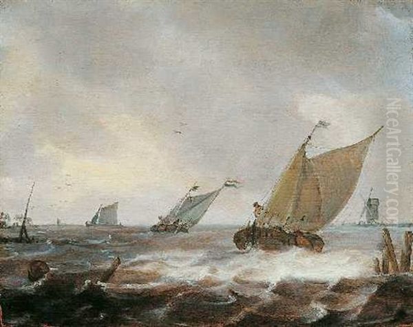 Seelandschaft Mit Schiffen - view 1