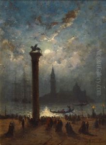 St. Mark's Place In Moonlight
