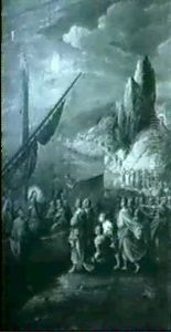 Le Christ Enseignant A La Foule Sur                         Le Rivage