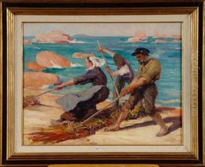 Ramasseurs De Goemons by Oswald Poreau
