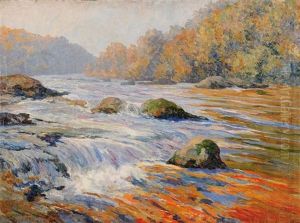 Les Fonds De Quarreux Au Soleil by Oswald Poreau