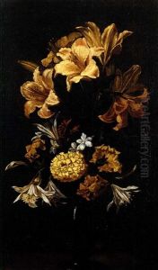 Fiori In Vaso Di Cristallo