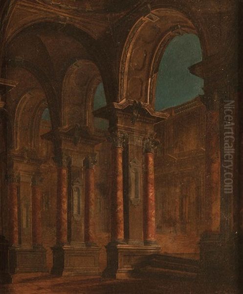 Classical Architectural Scene - view 1