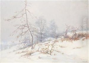 Winter Landscape by Gustav Pors