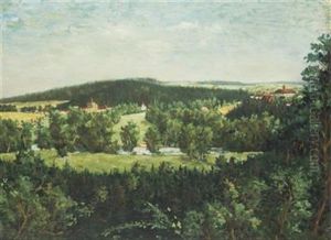 Landscape With A City