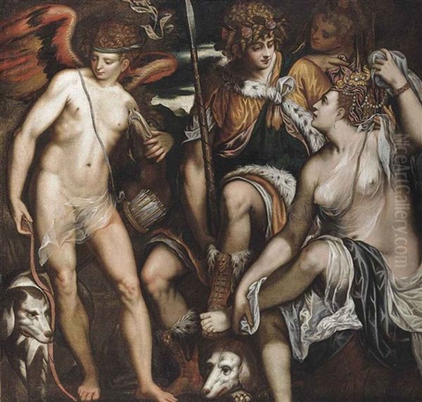 Venus And Adonis - view 1