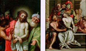 The Mocking Of Christ by Giuseppe della Porta Salviati