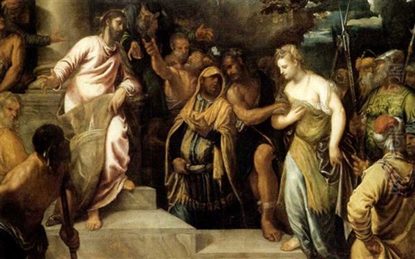 Christ And The Woman Taken In Adultery - view 1
