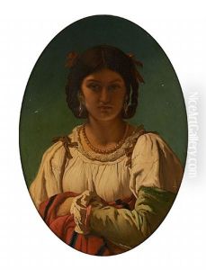 Portrait De Jeune Italienne