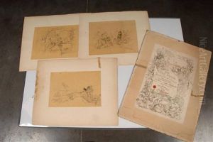 Scenes Orientalistes(+ Diplome; 2 Works) Scenes Orientalistes(+ Diplome; 2 Works)