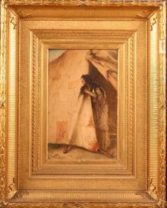 Hongrie (femme Sortant D'une Tente) Hongrie (femme Sortant D'une Tente)