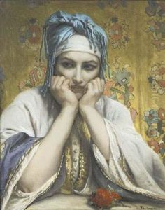 Mauresque De Tanger by Jean-Francois Portaels