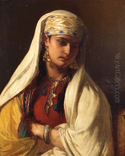 Portrait De Jeune Orientale - view 1