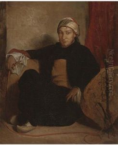 A Smoke In A Cairo Interior by Jean-Francois Portaels