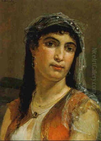 Portrait Of An Arab Girl - view 1