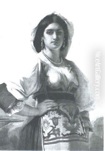 A Roman Maiden - view 1