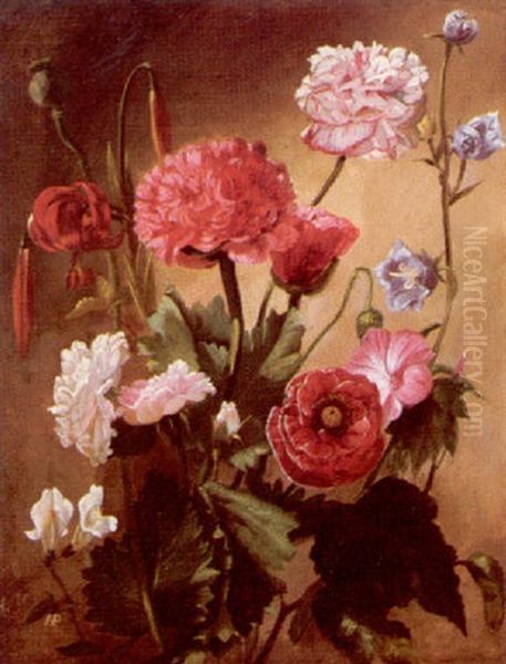 Still Life Of Summer Flowers - view 1