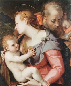 Sacra Famiglia by Carlo Portelli