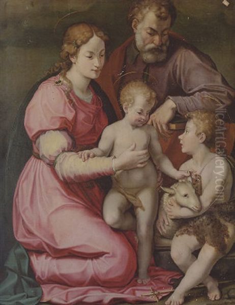 The Holy Family With The Infant Saint John The Baptist - view 1