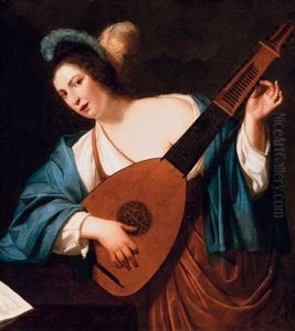 The Lute Player by Lumen Portengen