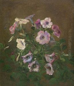 Sill Life Of Petunias Sill Life Of Petunias