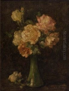 Vase Of Roses by Charles Porter