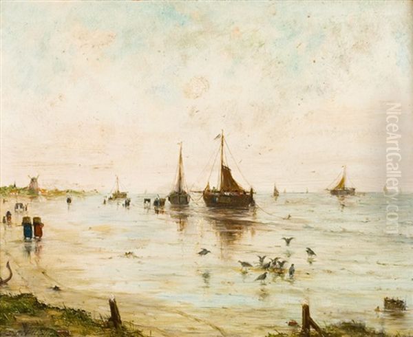 Plage Animee Aux Bateaux De Peche - view 1