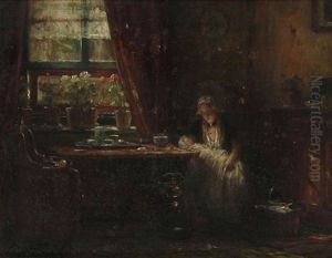 Bonheur Maternel by Edward Antoon Portielje
