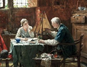 Le Maquettiste by Edward Antoon Portielje