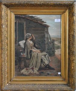 L'attente Du Pecheur by Edward Antoon Portielje