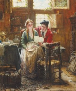 La Bonne Nouvelle by Edward Antoon Portielje