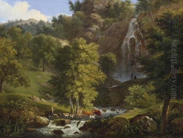 Kleine Schlucht Bei Tivoli. 1824. - view 1