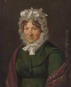 Portrait Of An Old Lady by Henri-Joseph Boichard