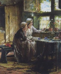 Op De Uitkijk by Edward Antoon Portielje