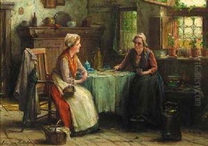 The Fortune Teller by Edward Antoon Portielje