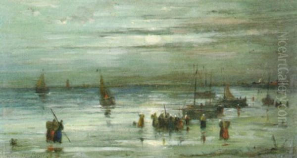 Visserboten Op Het Strand - view 1