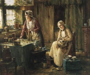 Le Jour De Nettoyage by Edward Antoon Portielje