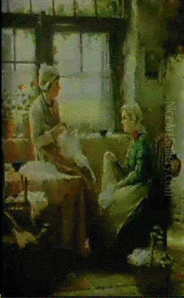 Sewing By A Window - view 1