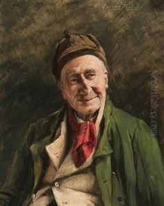 Portrait Of A Man by Gerard Jozef Portielje